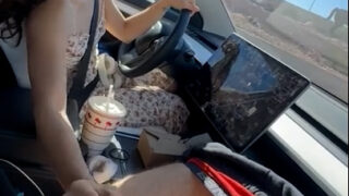 Jameliz Sucked orgasm in Car – Sextape Onlyfans Hot